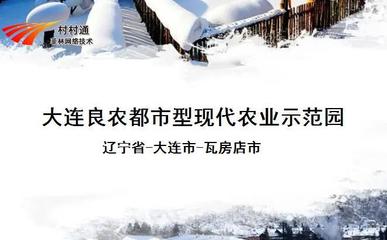 大連良農(nóng)都市型現(xiàn)代農(nóng)業(yè)示范園 網(wǎng)絡科技驅動現(xiàn)代農(nóng)業(yè)技術開發(fā)